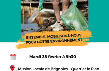 event image 1676459503 collecte de dechets mission locale de brignoles