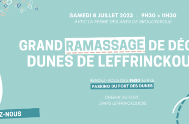 event image 1688400713 ramassage de dechets avec la ferme des anes